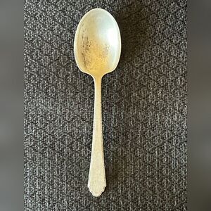 Antique 1921 "Treasure" Sterling Silver Soup Spoon